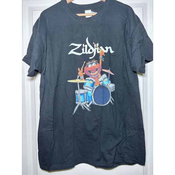 The Muppet show Zildjian T-shirt size Large - Picture 1 of 2
